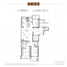招商序3室2厅2卫
