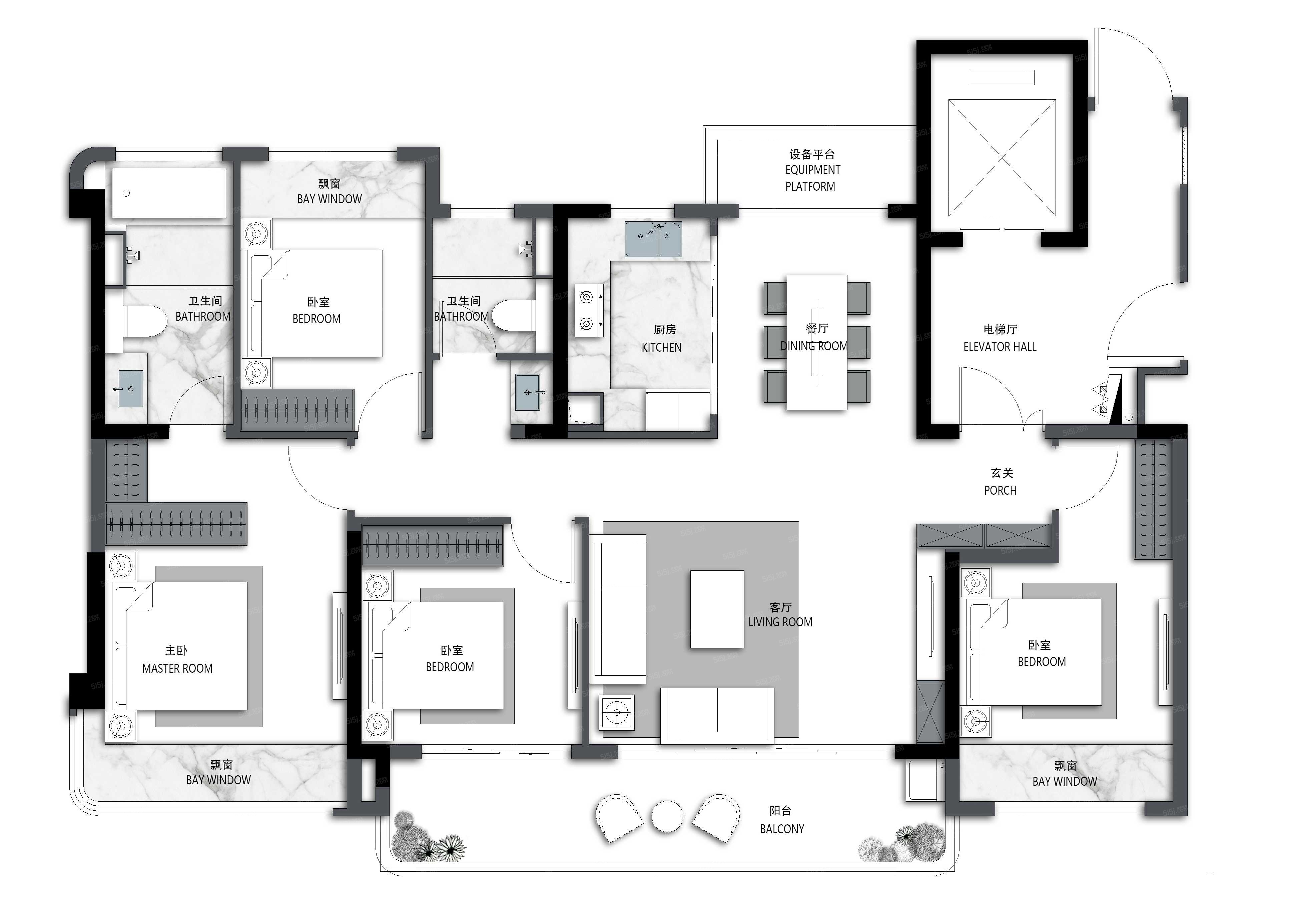 南长上境4室2厅2卫