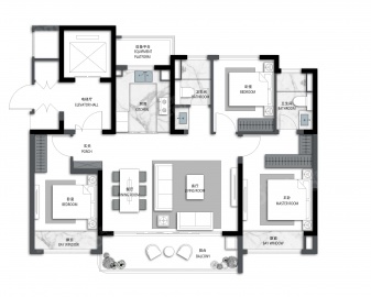 南长上境3室2厅2卫