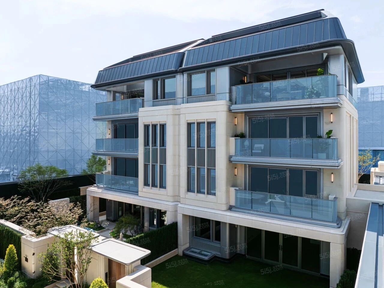 天阳.湖山丽舍实景图