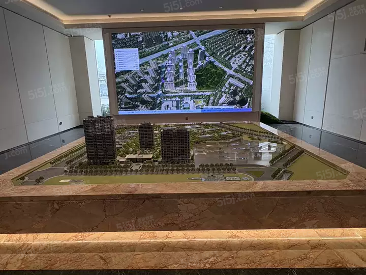 联发雨花新澍沙盘图