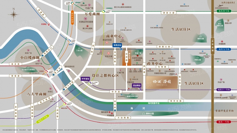 格调澄园区位图