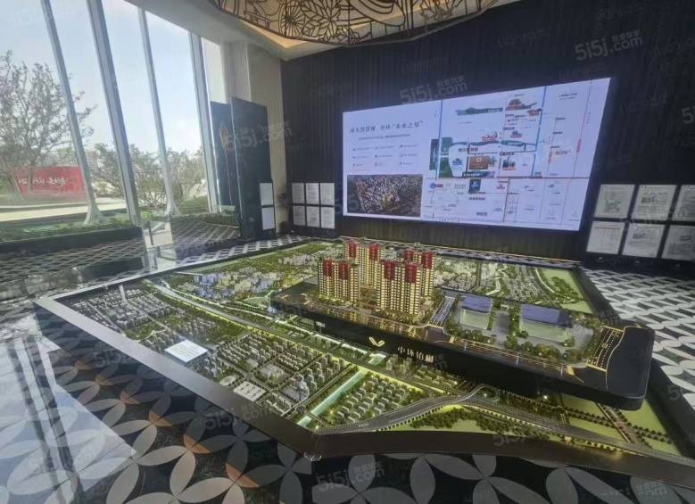 中环铂樾沙盘图