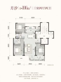 蓝城海潮月华3室2厅2卫