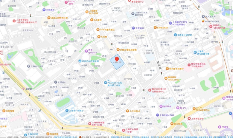 静安云锦东方·翡翠宫区位图