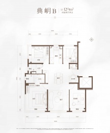 4室2厅2卫户型图