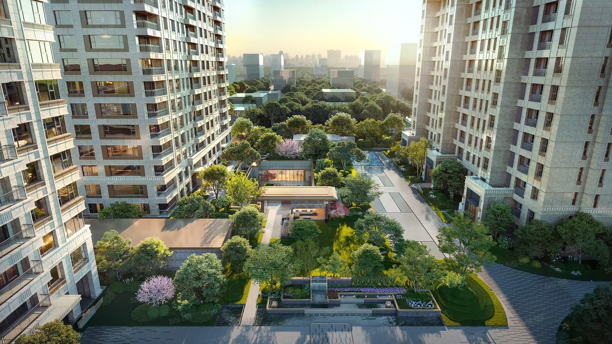 金隅公园东序效果图