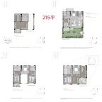 4室3厅4卫户型图