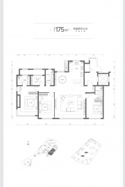 天津城投时代之城4室2厅3卫