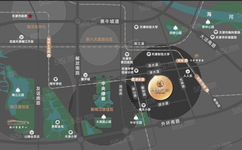 中建悦庐桐溪区位图