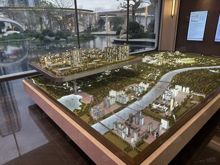 潮映杭园实景图