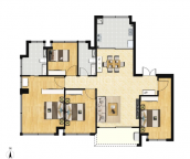 4室2厅2卫户型图