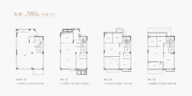 4室3厅4卫户型图