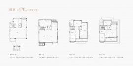 4室3厅3卫户型图