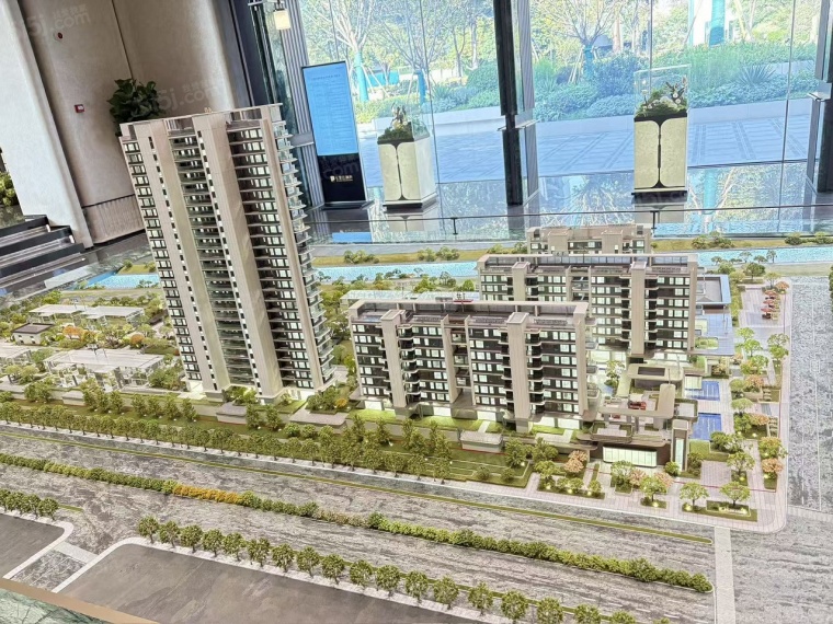 七里江澜府沙盘图