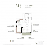 3室2厅2卫户型图