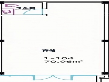 中海观江樾1室1卫