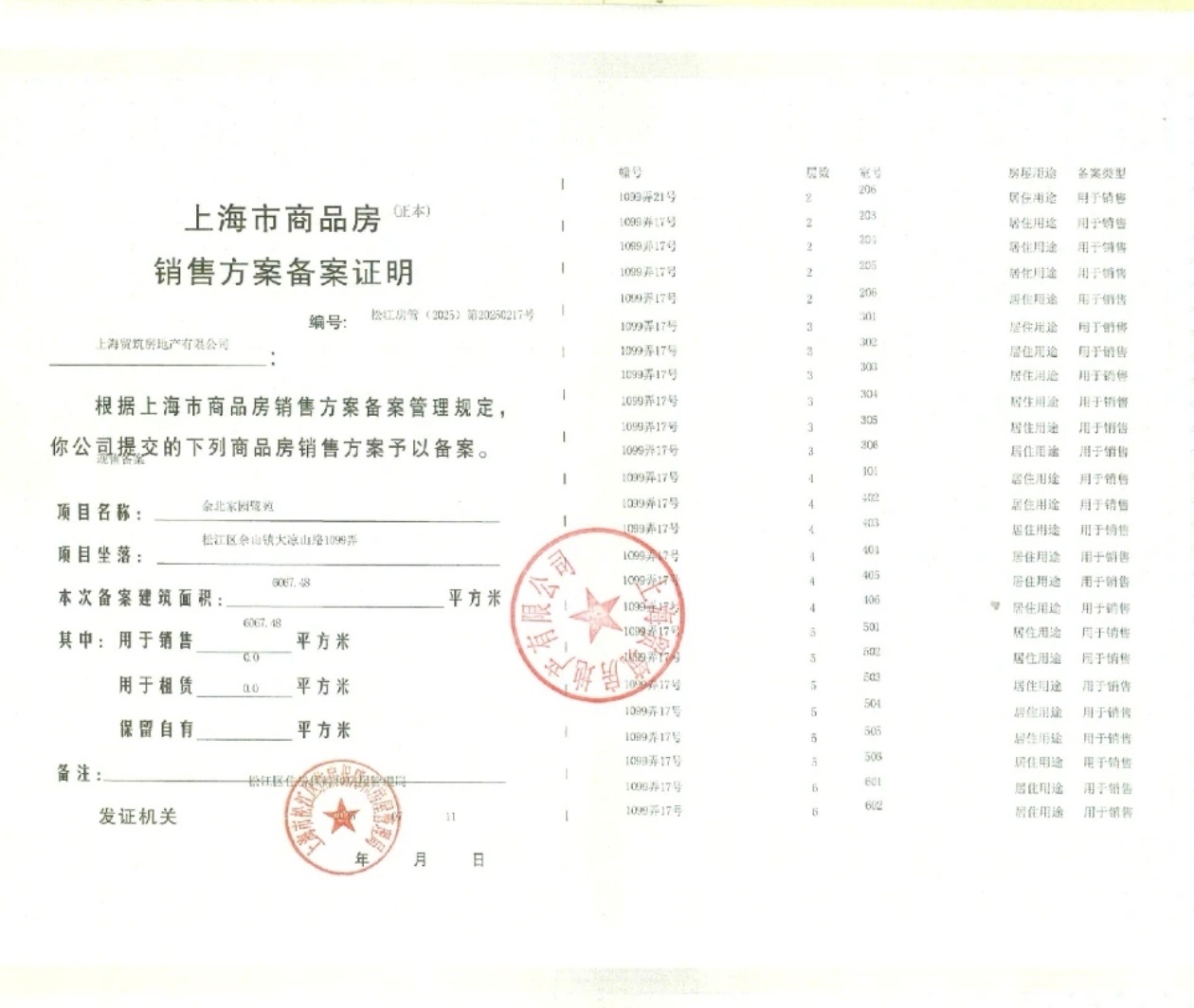 国贸鹭原预售许可证