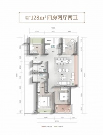 君潮润府4室2厅2卫