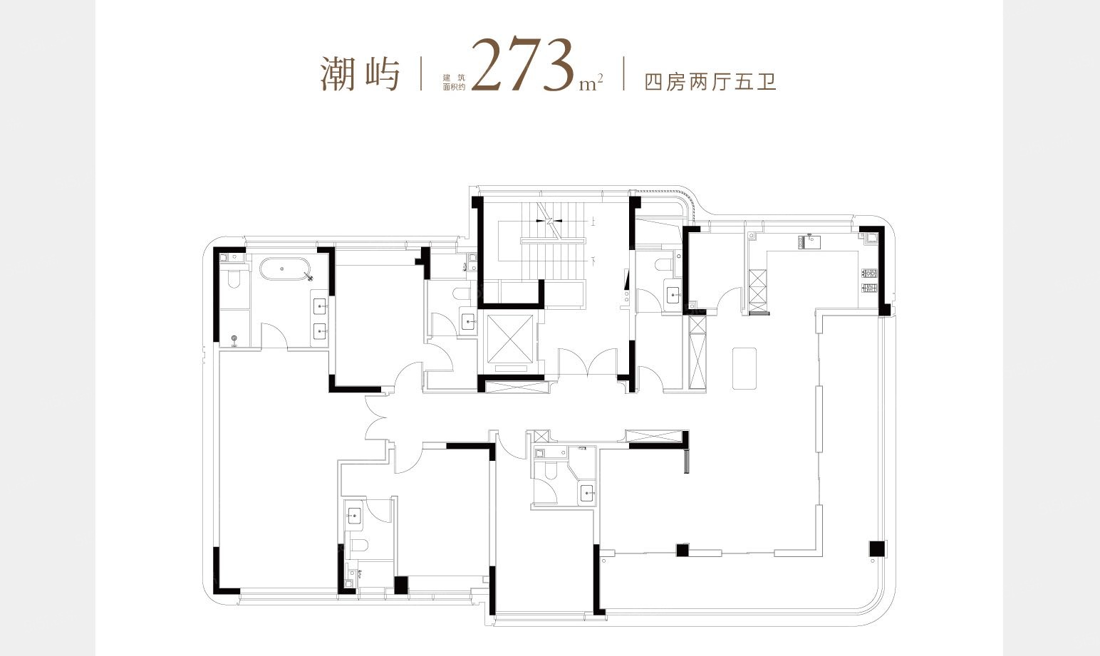 绿城凤起潮鸣4室2厅5卫