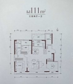 格调观棠3室2厅2卫