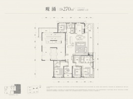 5室2厅3卫户型图