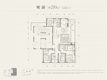 华润置地·元起观潮府5室2厅3卫