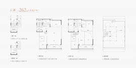 3室3厅3卫户型图