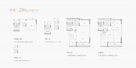 3室3厅3卫户型图