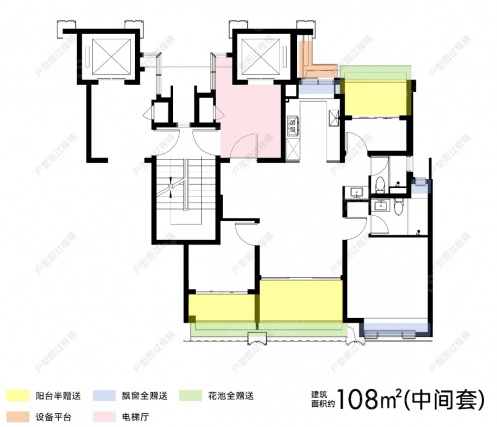 3室2厅2卫户型详情