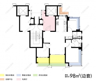 保利都汇和煦3室2厅2卫