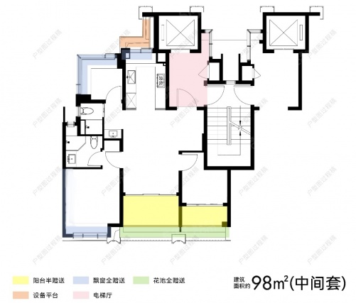 3室2厅2卫户型详情