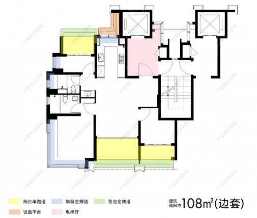 3室2厅2卫户型详情