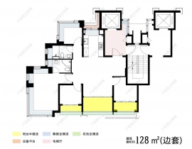 4室2厅2卫户型图