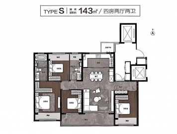和畅雅苑4室2厅2卫