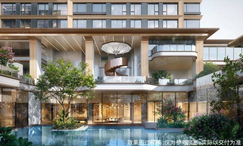 建发.云启钱湾二期望潮实景图