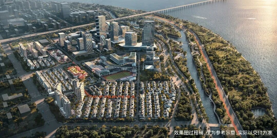 建发.云启钱湾二期望潮沙盘图