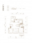 3室2厅2卫户型图