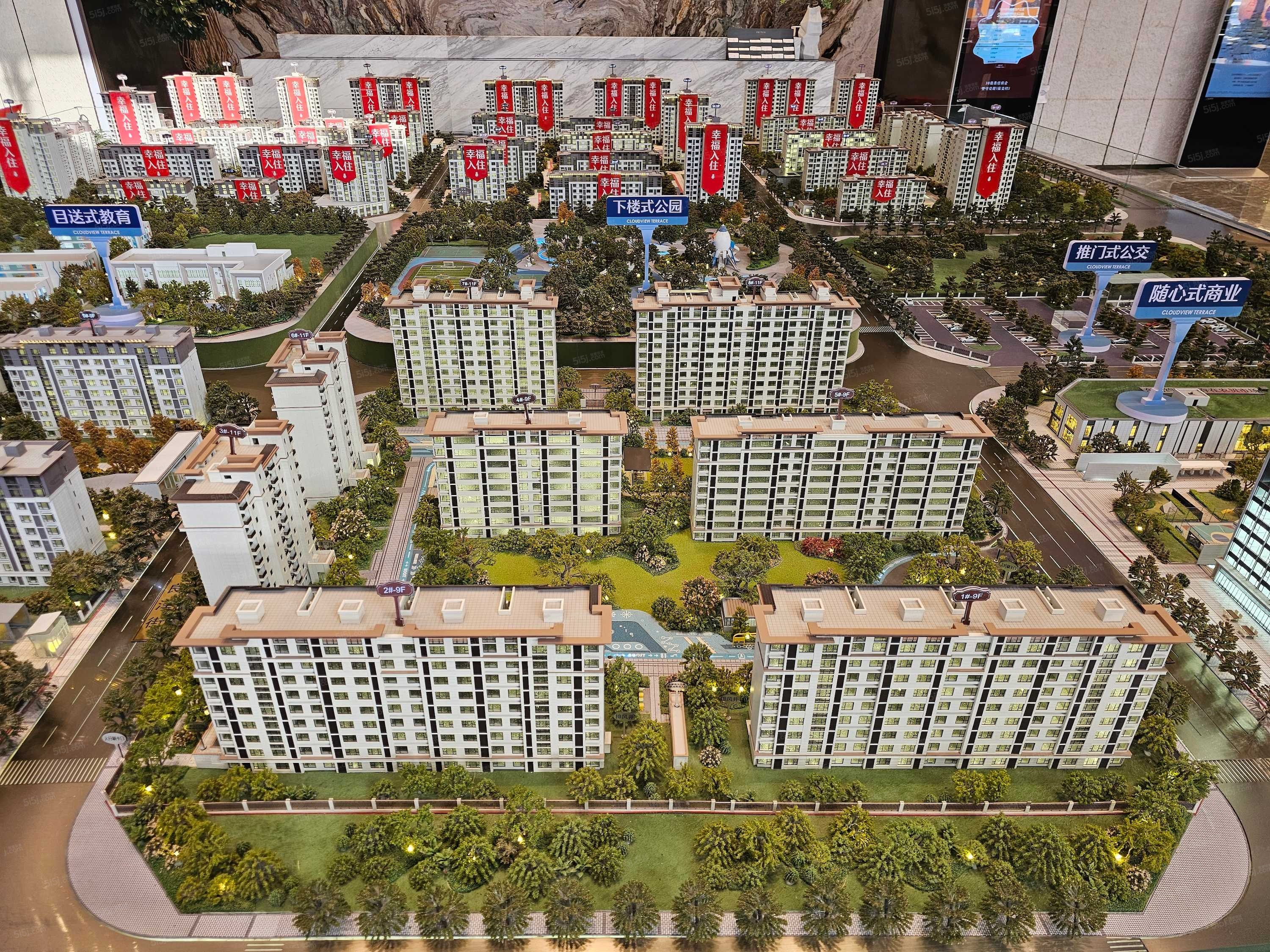 中骏学仕台沙盘图