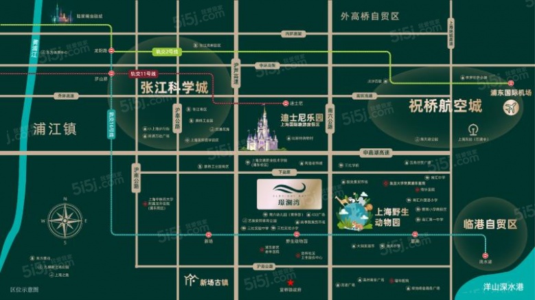 璟澜湾区位图
