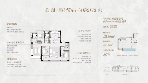 4室2厅3卫户型详情