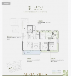 4室2厅2卫户型图