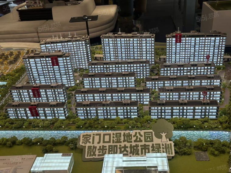 联发金海雲墅沙盘图