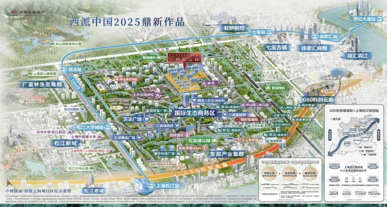 中国铁建·西派云间区位图