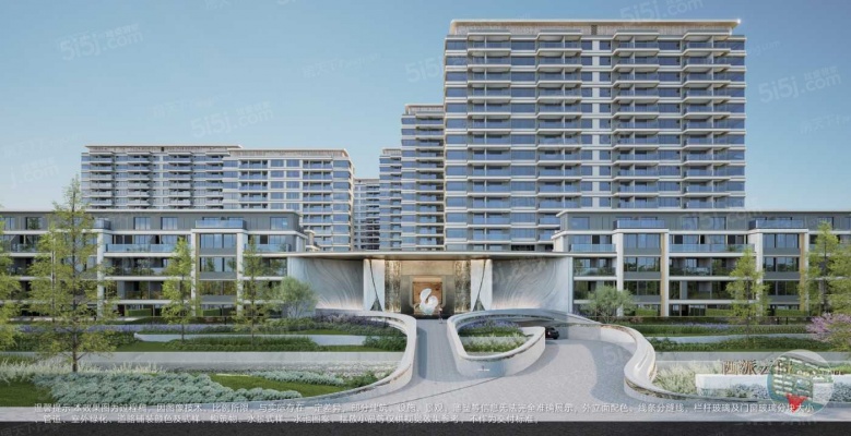 中国铁建·西派云间效果图