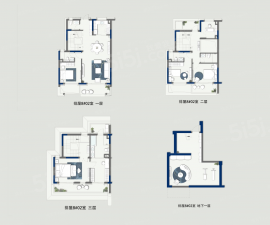 5室3厅5卫户型图