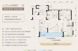 3室2厅2卫户型图
