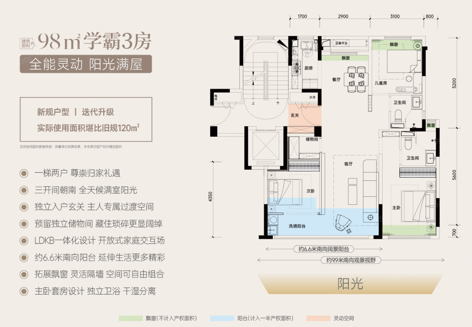 锦瀚轩3室2厅2卫