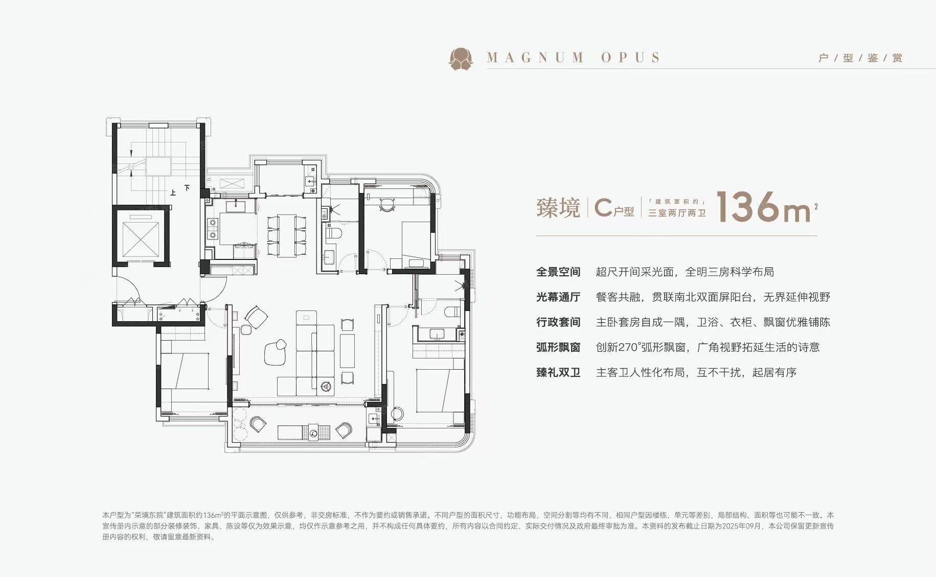 高科荣境东院3室2厅2卫