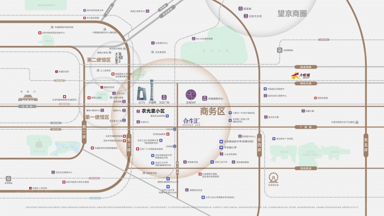 农光里小区区位图